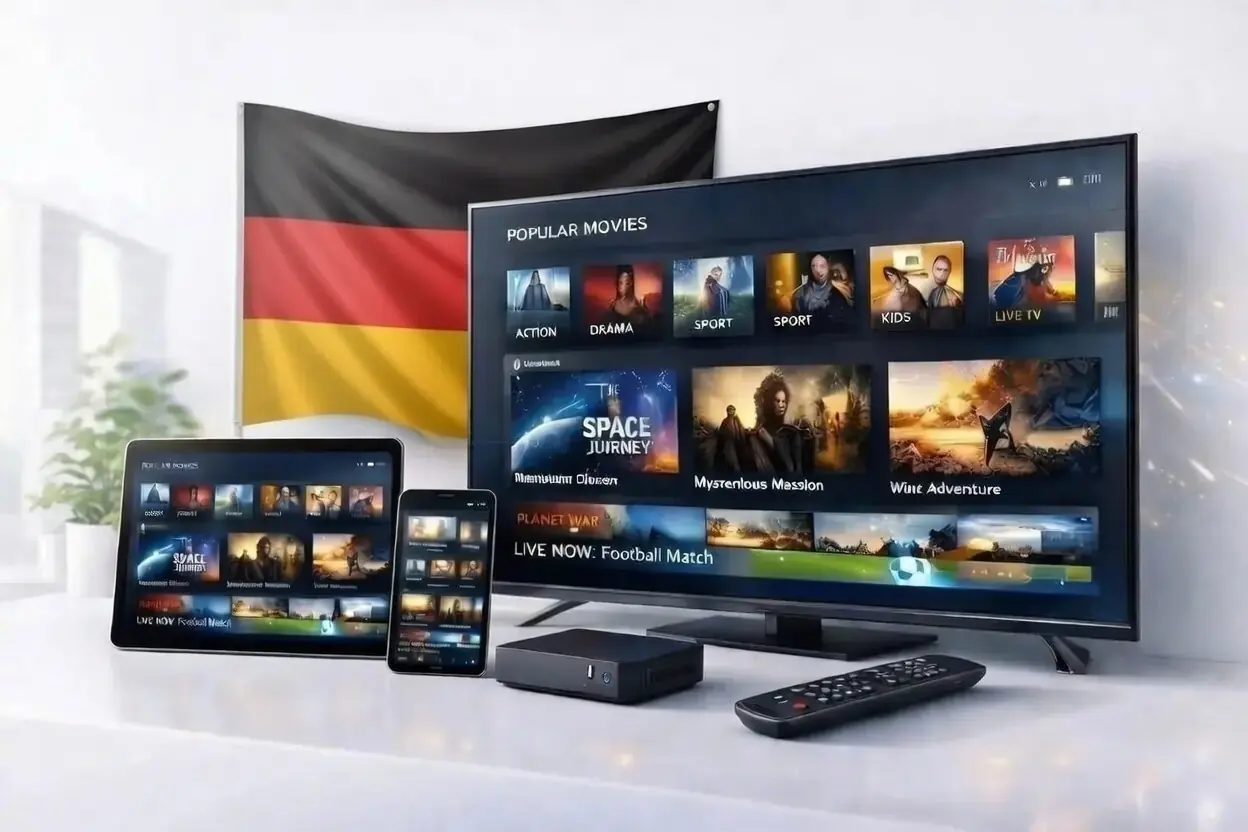 Online TV schauen Live-TV und Sport-Streaming auf Smart TV, Android, iPhone, Fire TV und IPTV-Geräten